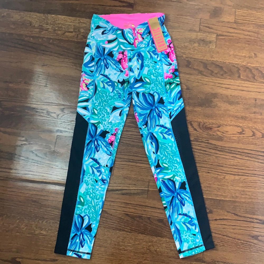 Lilly Pulitzer NWT luxletic legging XS Maldives